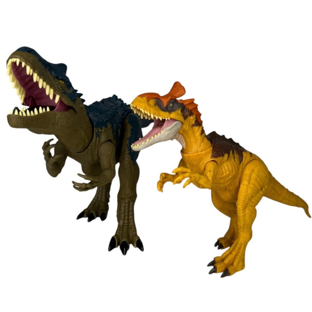 Jurassic World Dino Bundle Allosaurus and Cryolophosaurus Battery Operated Sound - Picture 10 of 10